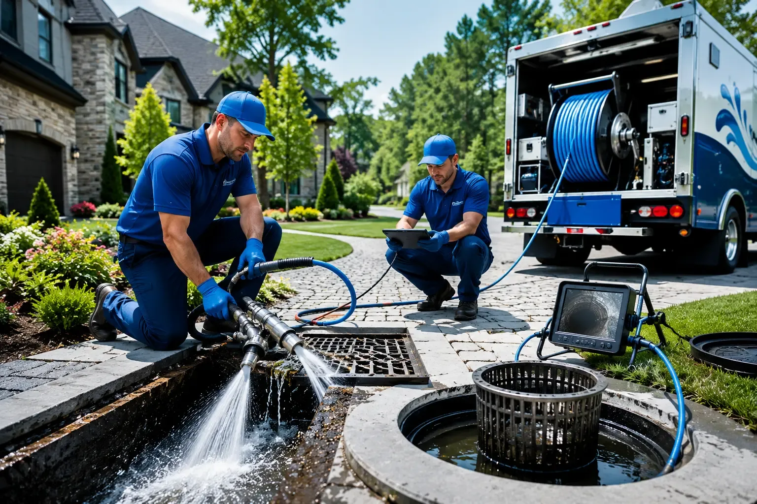 Local outdoor drain cleaning professionals in Exeter, RI